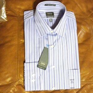 4 ARROW SHIRTS. ALL BRAND NEW WITH TAGS. ALL SIZE 15 1/2, 32-33.